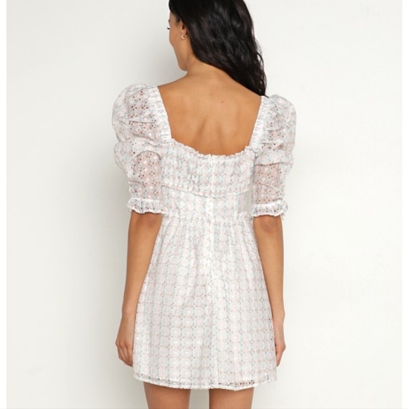 🍒NWT🍒 FOR LOVE & LEMONS EYELET DRESS - Picture 5 of 8